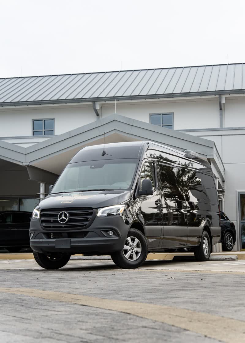 Sprinter Van — black chauffeured vehicle
